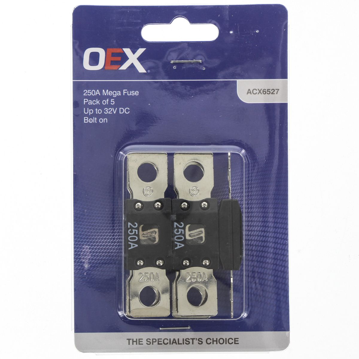 OEX Mega Fuse 250A 5 Pack ACX6527