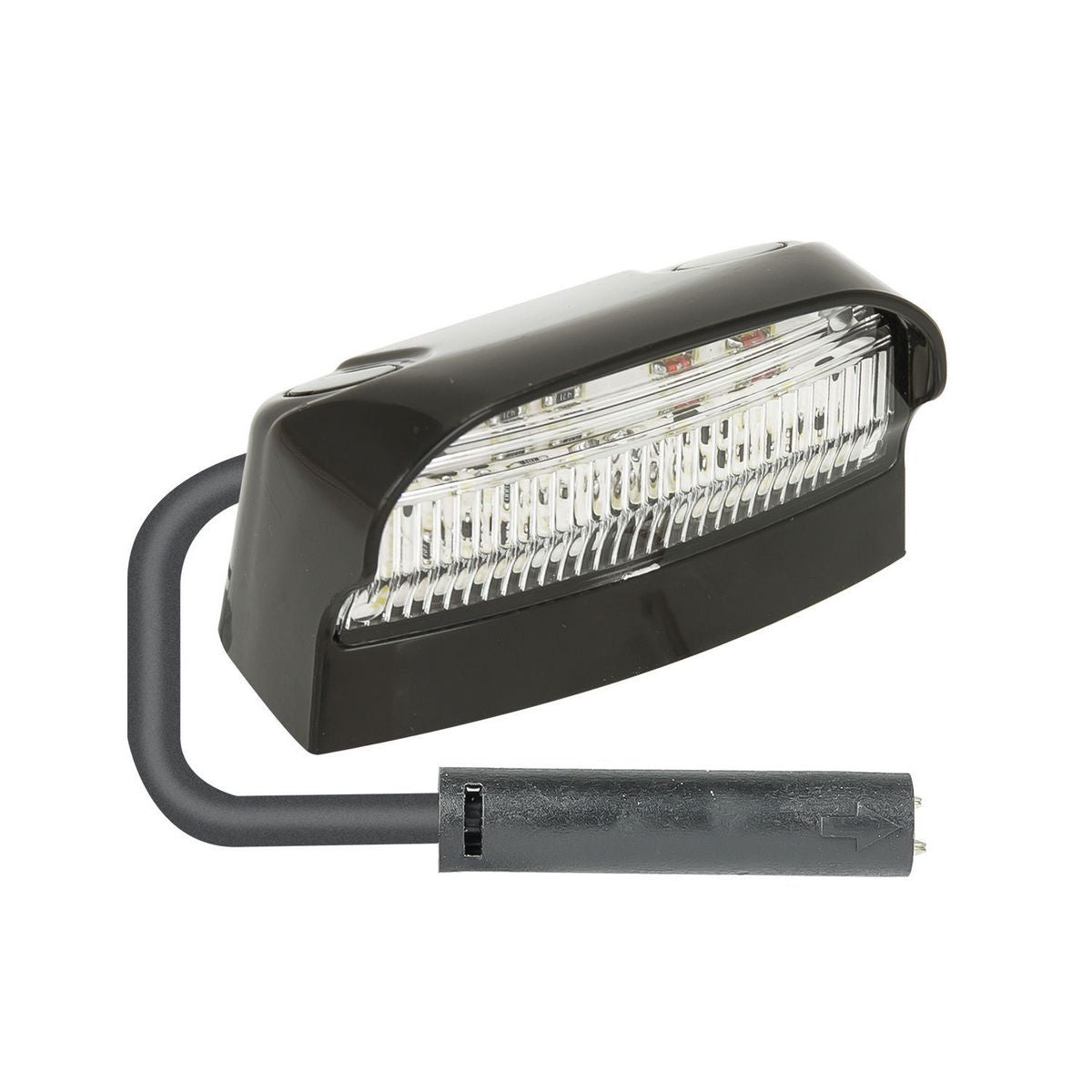LED Autolamps License Plate LED Light w/2 Pin Plug 12/24V 41BLMCSB
