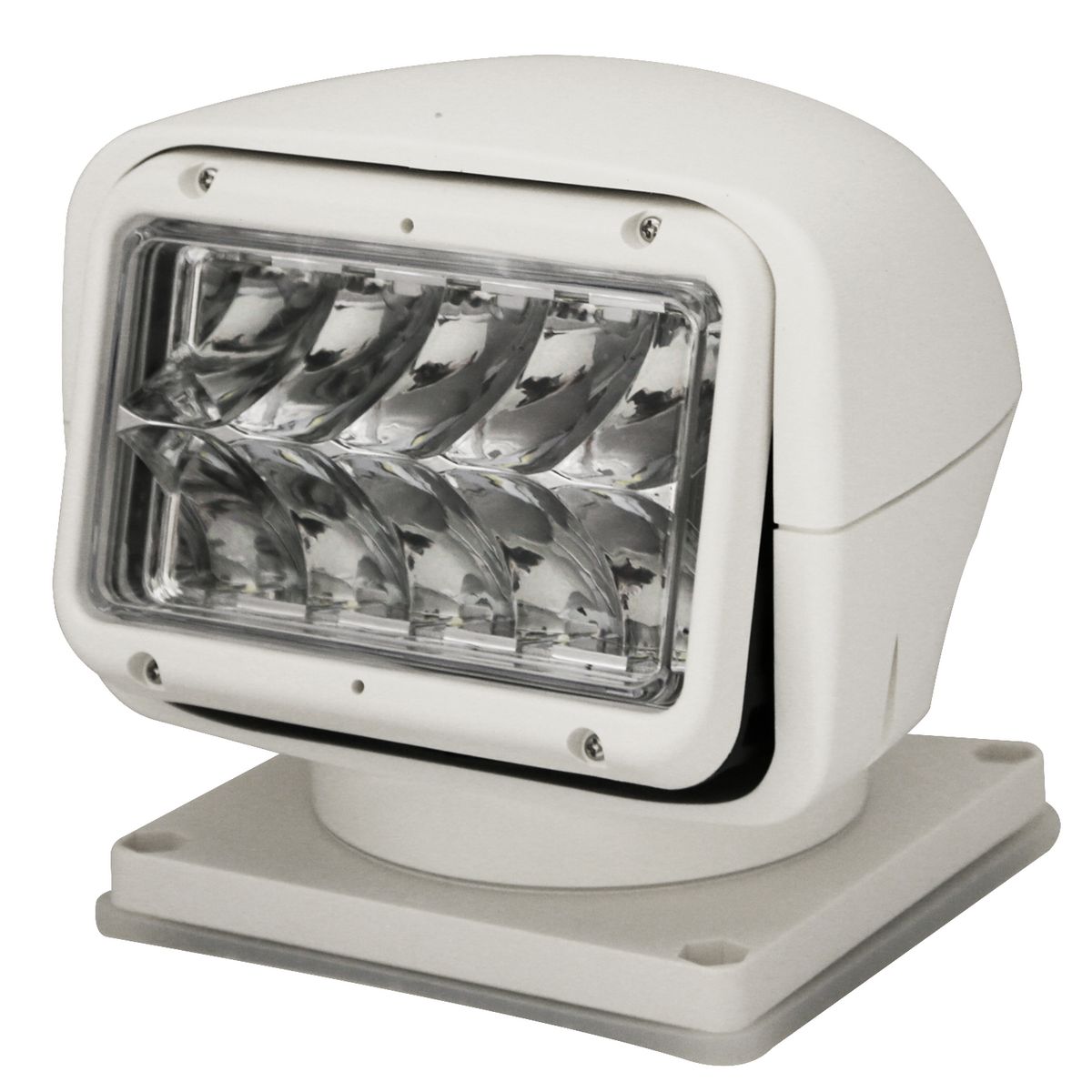 Ecco Led Remote Controlled Spotlight 10X5W White Housing EW3011