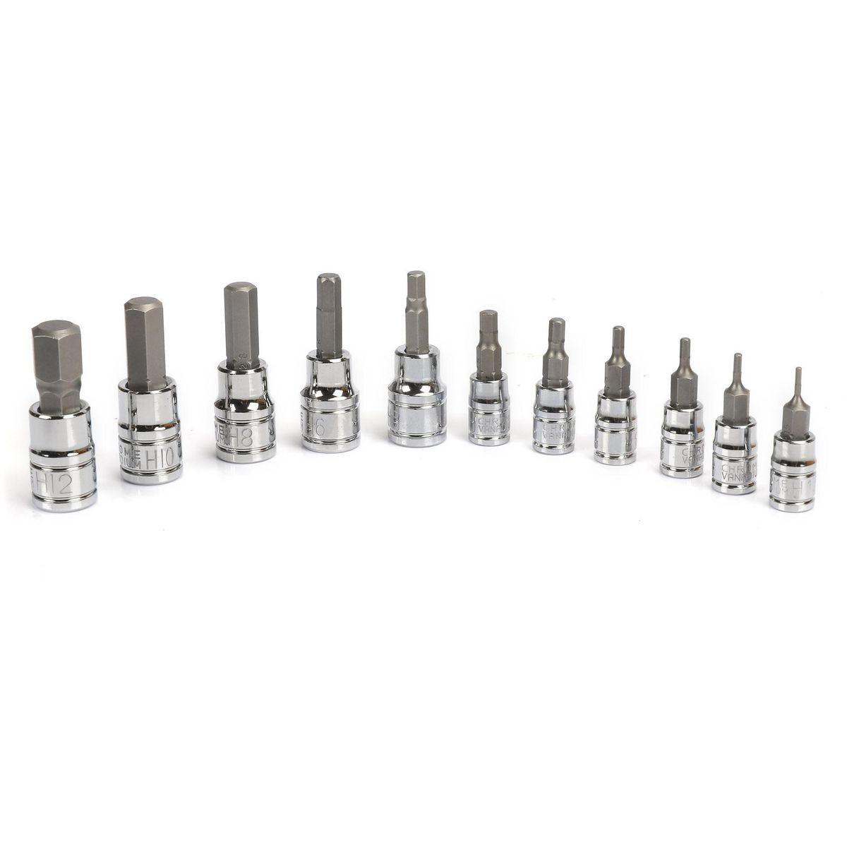 Mechpro Socket Rail Hex Set 11pc