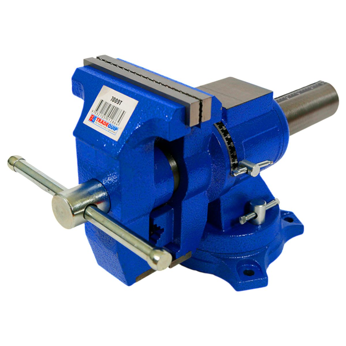 Trade Quip Bench Vice Multi Purpose With Pipe Jaws 150Mm 7009T