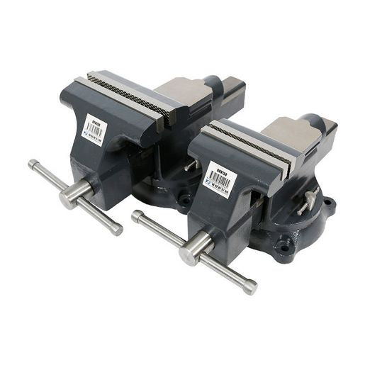 Borum Commercial Vice Swivel Bench W/Anvil 150mm BRV150