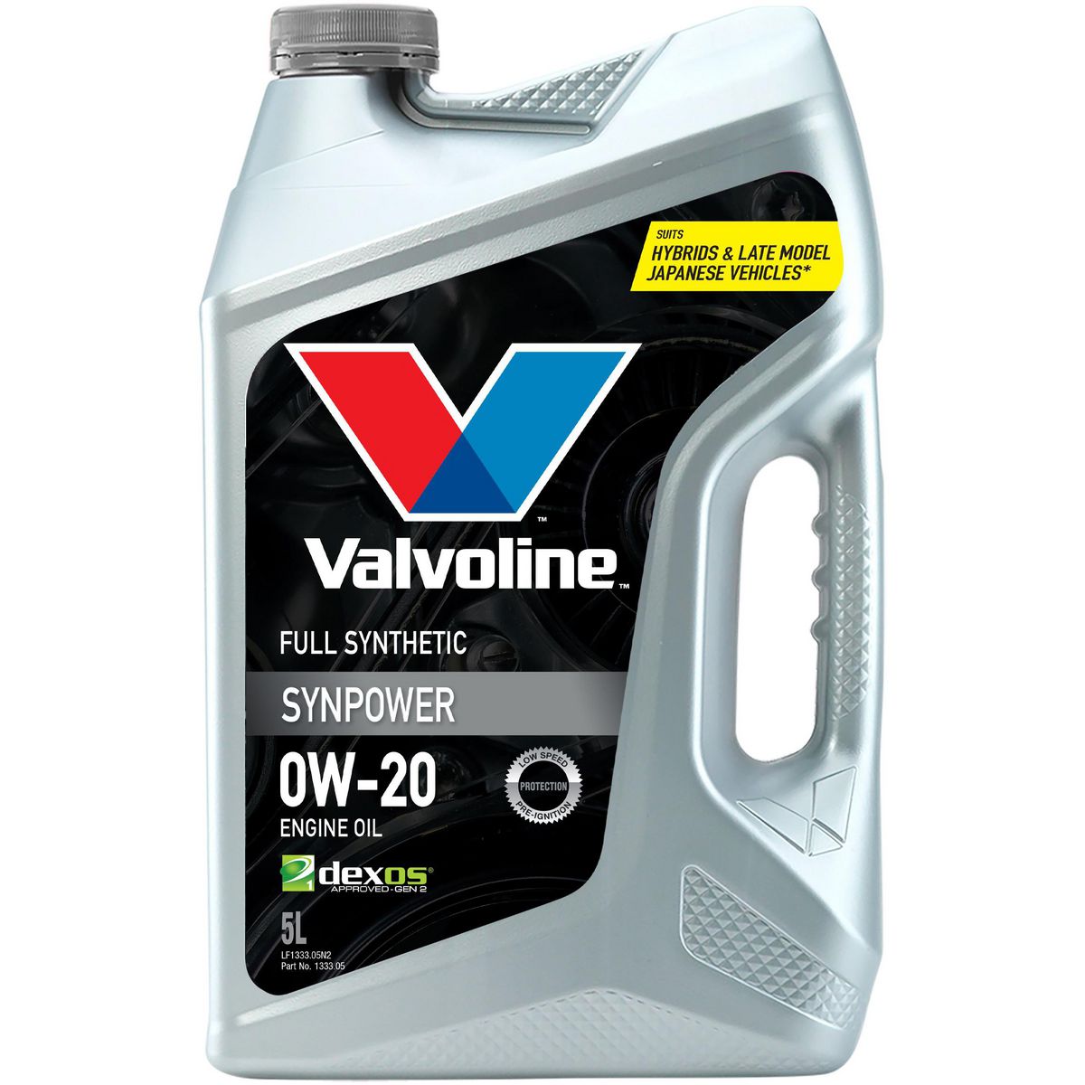Valvoline Full Synthetic SynPower DX-1 Engine Oil 0W-20 5L 1333.05