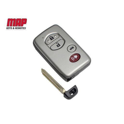 MAP Car Remote Complete (4 Button Smart Key) fits Toyota KF417