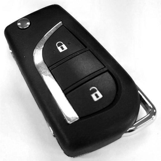 MAP Car Remote Shell & Buttons (2 Button) fits Toyota KF428