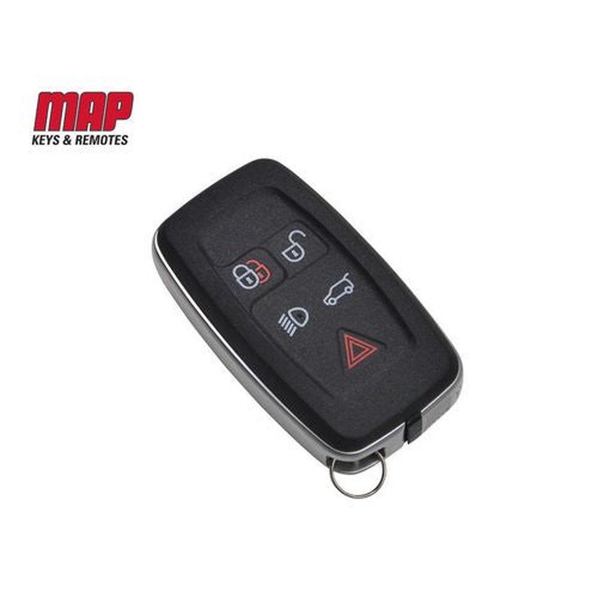 MAP Car Remote Shell & Buttons (5 Button) fits Land Rover KF481