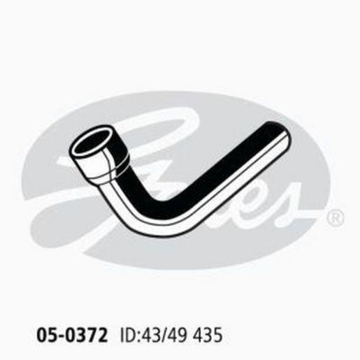 Gates Radiator Hose 05-0372