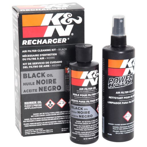 K&N Filter Recharge Clean and Oil Kit (Black) 99-5050