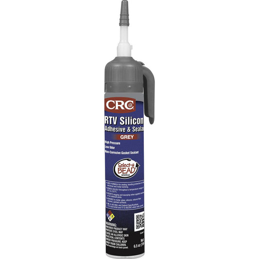 CRC RTV Grey Silicone Select-A-Bead Adhesive & Sealant 184g