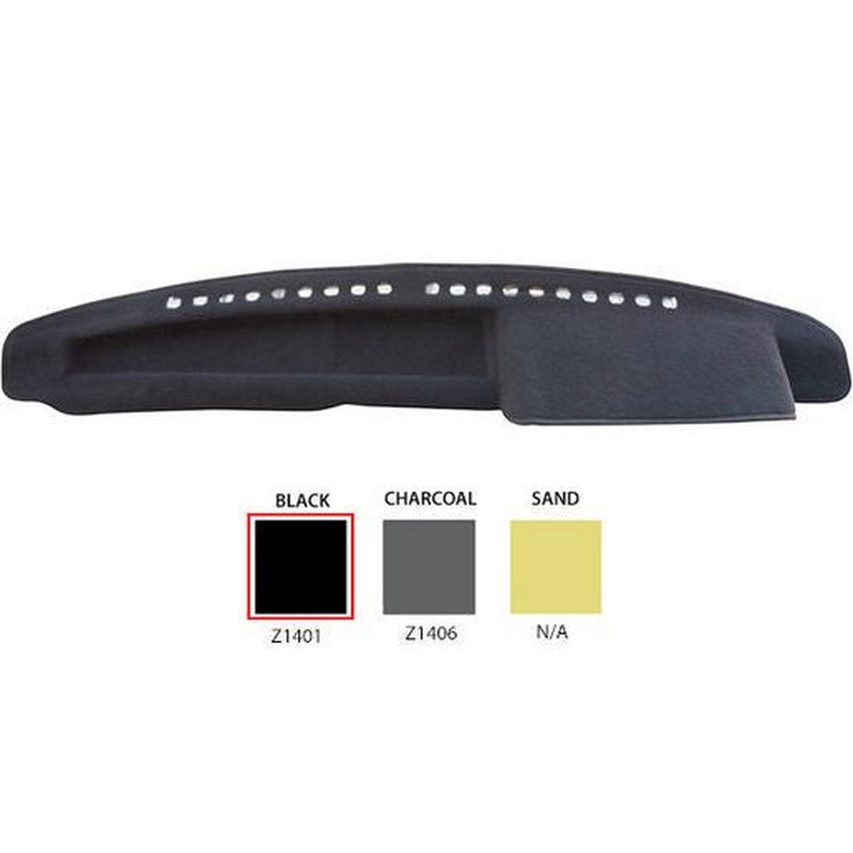 Sunland Dashmat fits MAZDA B2000-B2600 (ZB - 1985-ON) - Black