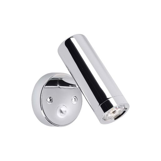 Narva Interior Lamp Chrome with Dimming Switch 10-30V 6000K 87462