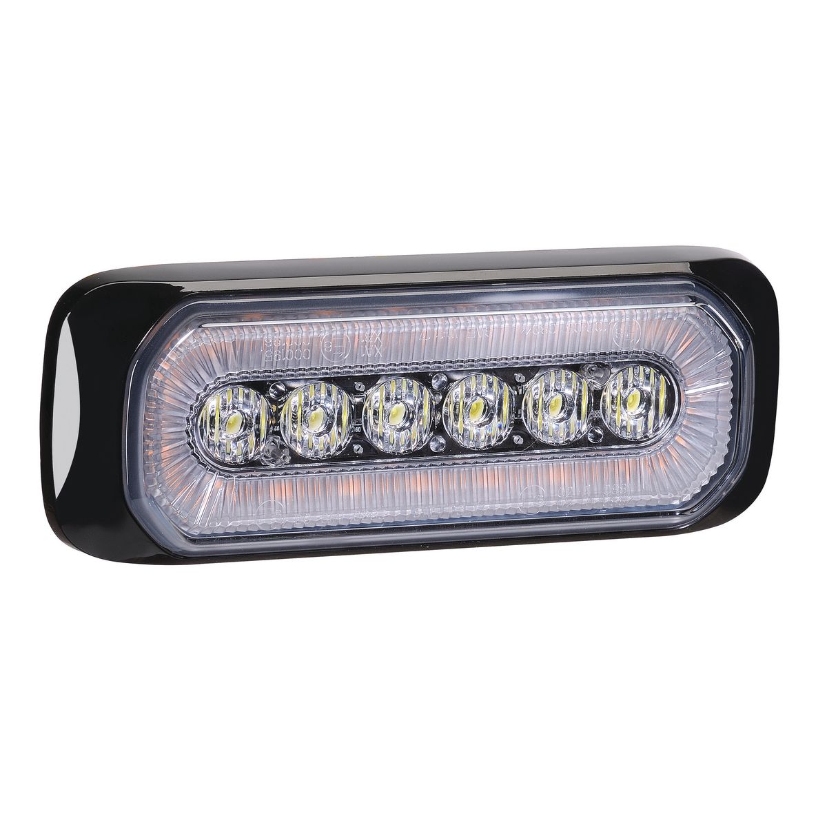 Narva Halo LED Warning Light with Side Marker Amber 12-24V 85220AA