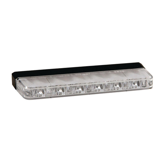 Narva LED Slimline Warning Light White 12/24V 6 LEDS 85211W