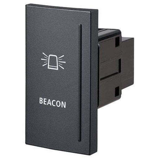 Narva Amarok Style Sealed Push Switch Off/On Spdt 12V Blue Led Illuminated Beacon Symbol (Contacts Rated 3A @ 12V) 63358BL
