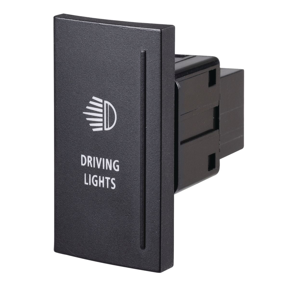 Narva Amarok Style Sealed Push Switch Off/On Spdt 12V Blue Led Illuminated Driving Lights Symbol (Contacts Rated 3A @ 12V) 63352BL