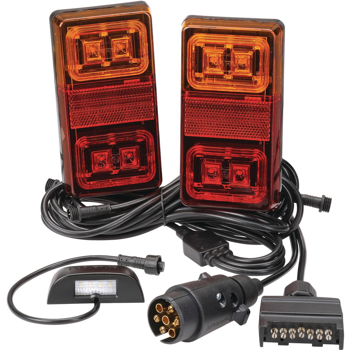 Narva LED Plug and Play Trailer Lamp Kit Rectangular 12V 93560BL2