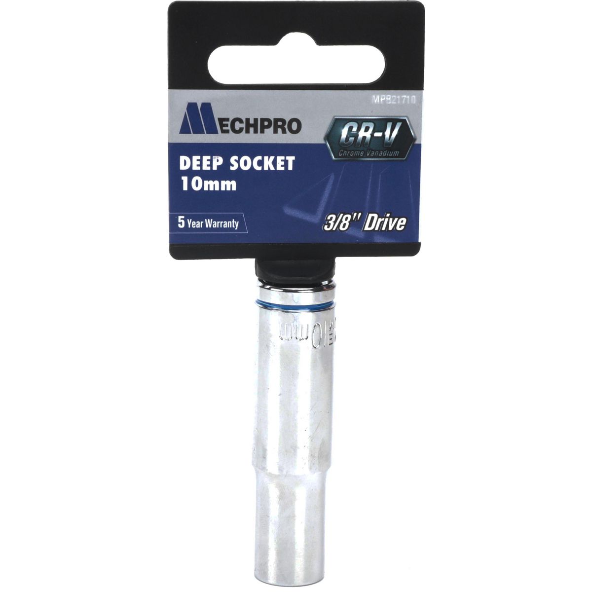 Mechpro Deep Socket 10mm 3/8In Drive Metric
