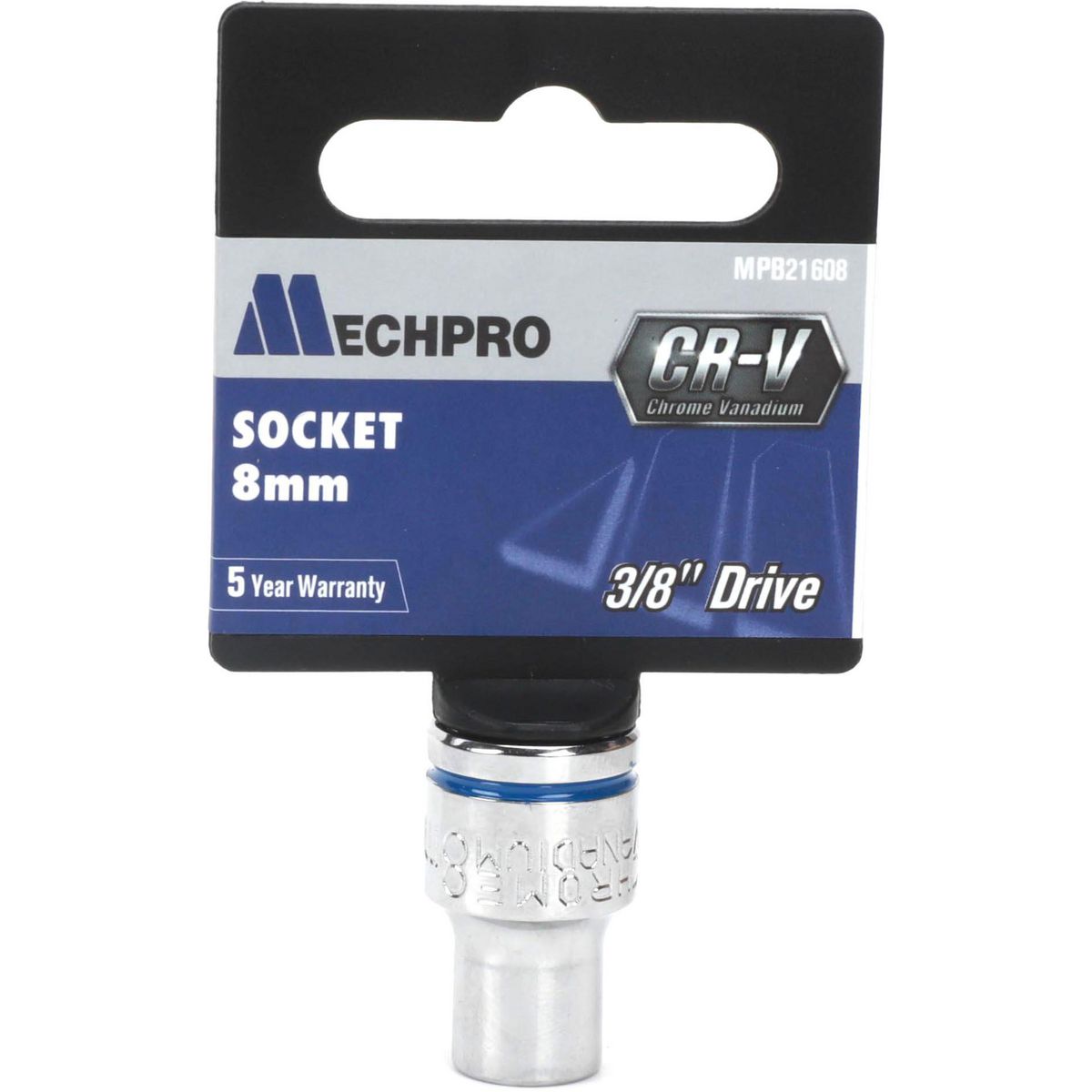 Mechpro Socket 8mm 3/8In Drive Metric