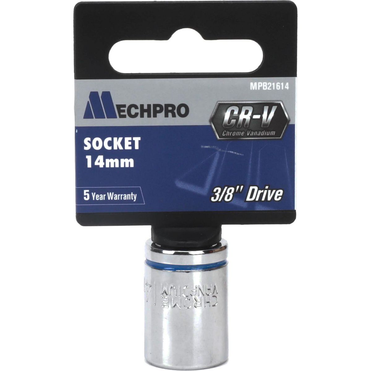 Mechpro Socket 14mm 3/8In Drive Metric