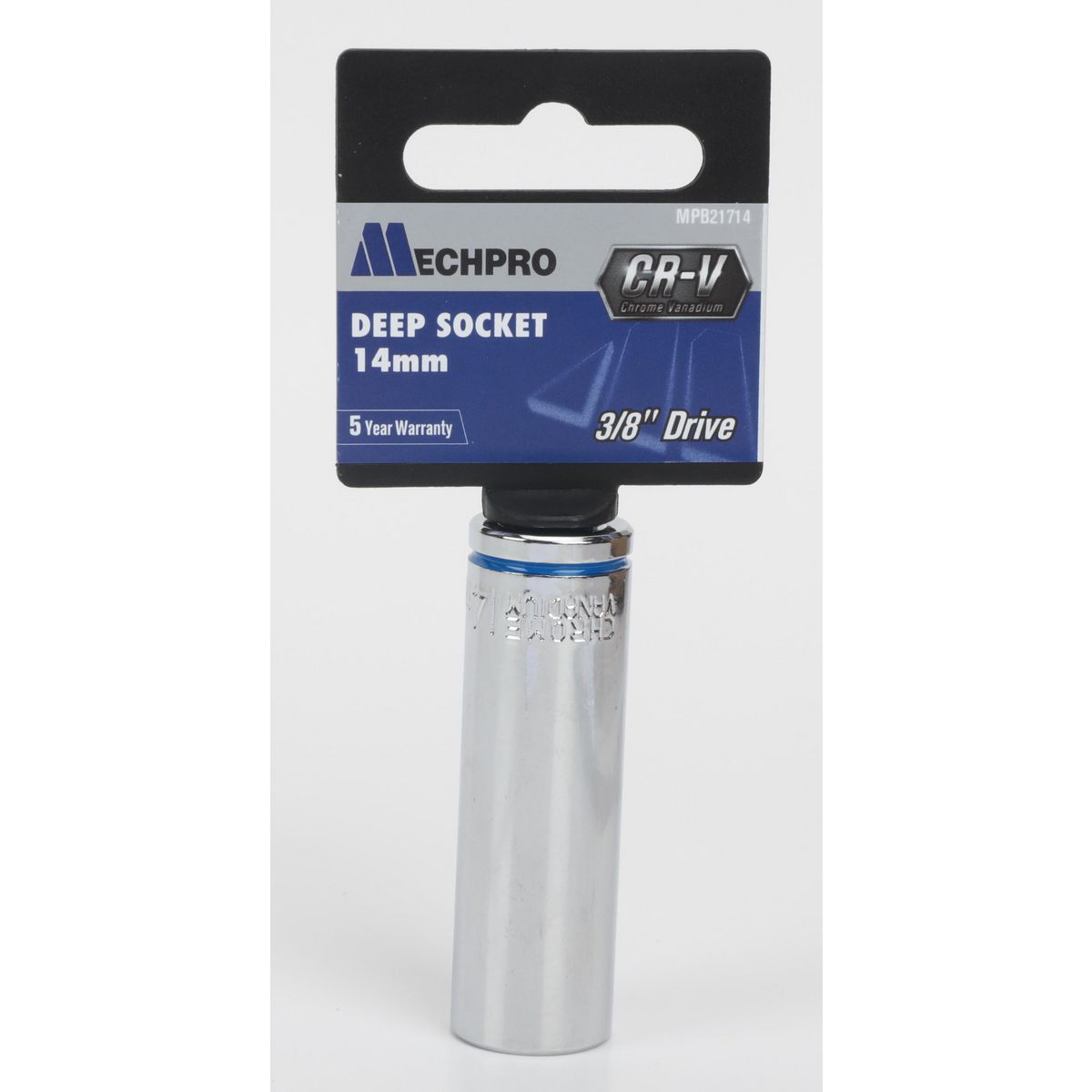 Mechpro Deep Socket 14mm 3/8In Drive Metric