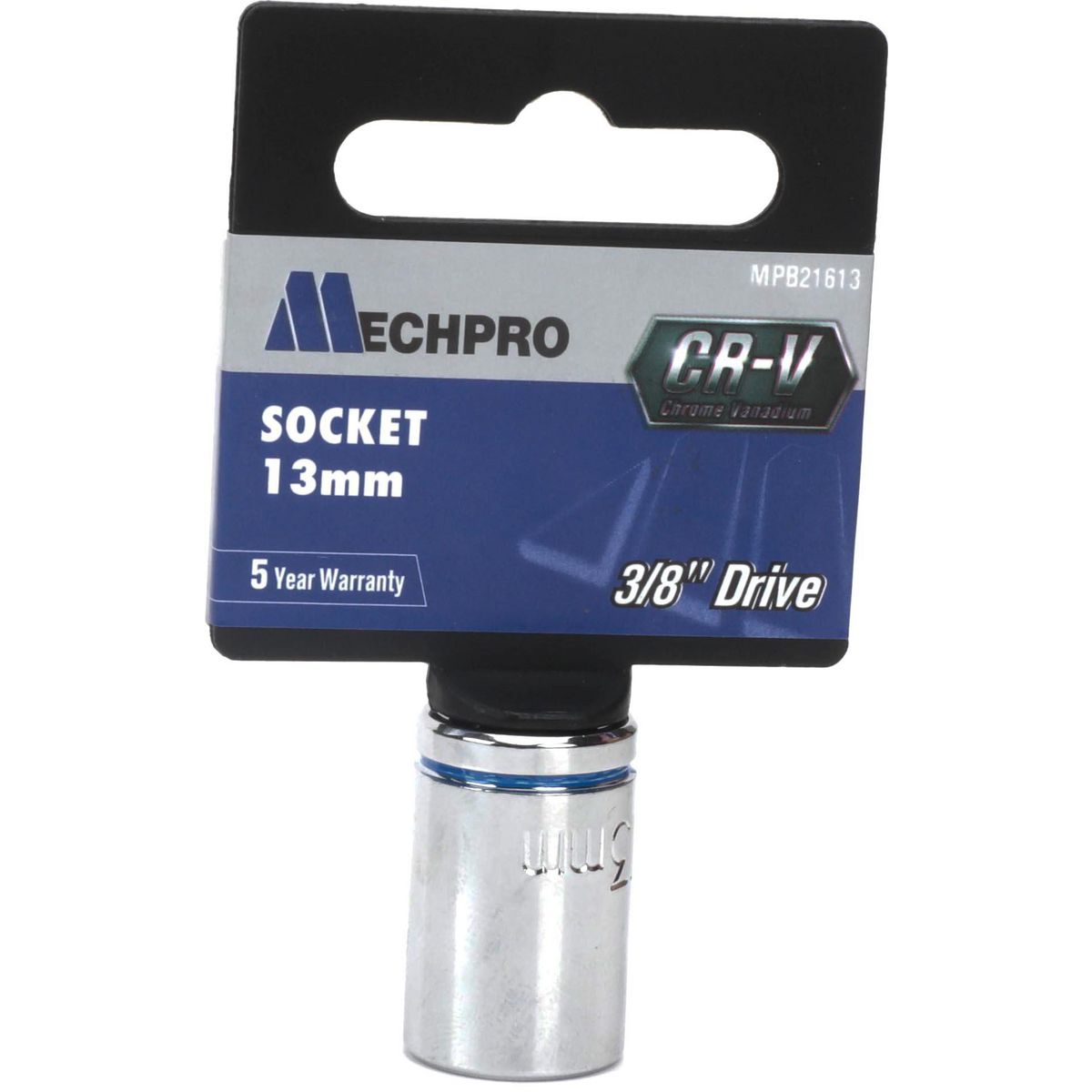 Mechpro Socket 13mm 3/8In Drive Metric