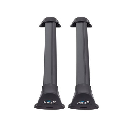 Prorack Aero Flush Bar Pair 90-100Cm Black S25B