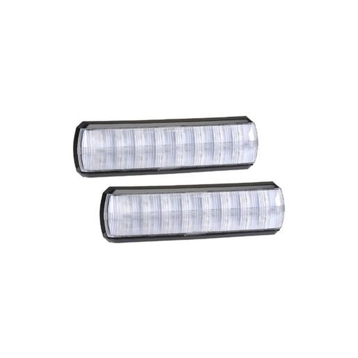 Narva LED Slimline Rear Stop/Tail/Indicator Lamp Red/Amber 10-30V Twin Pack 93810BL2
