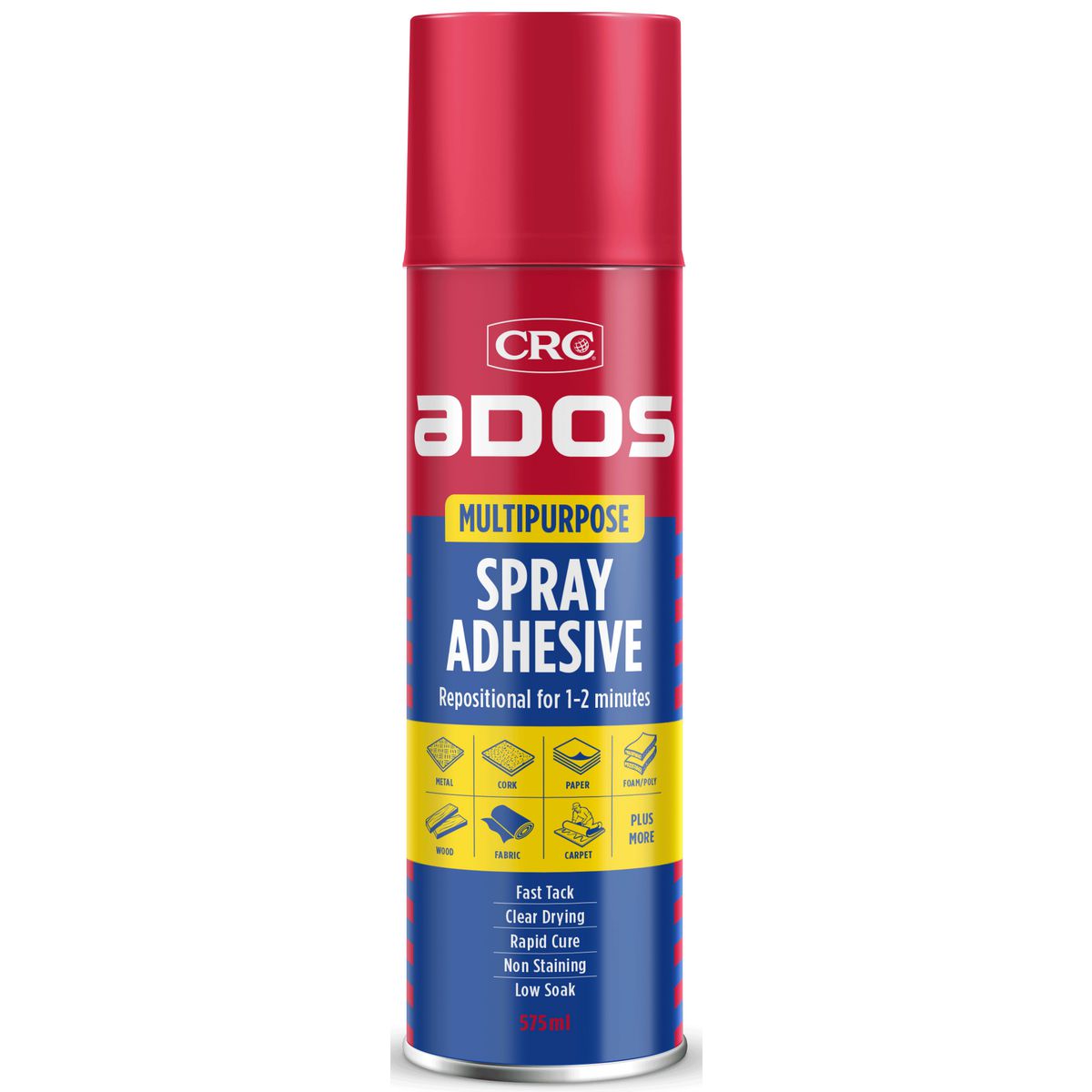 CRC ADOS Multi-Purpose Adhesive Aerosol Spray 575ml