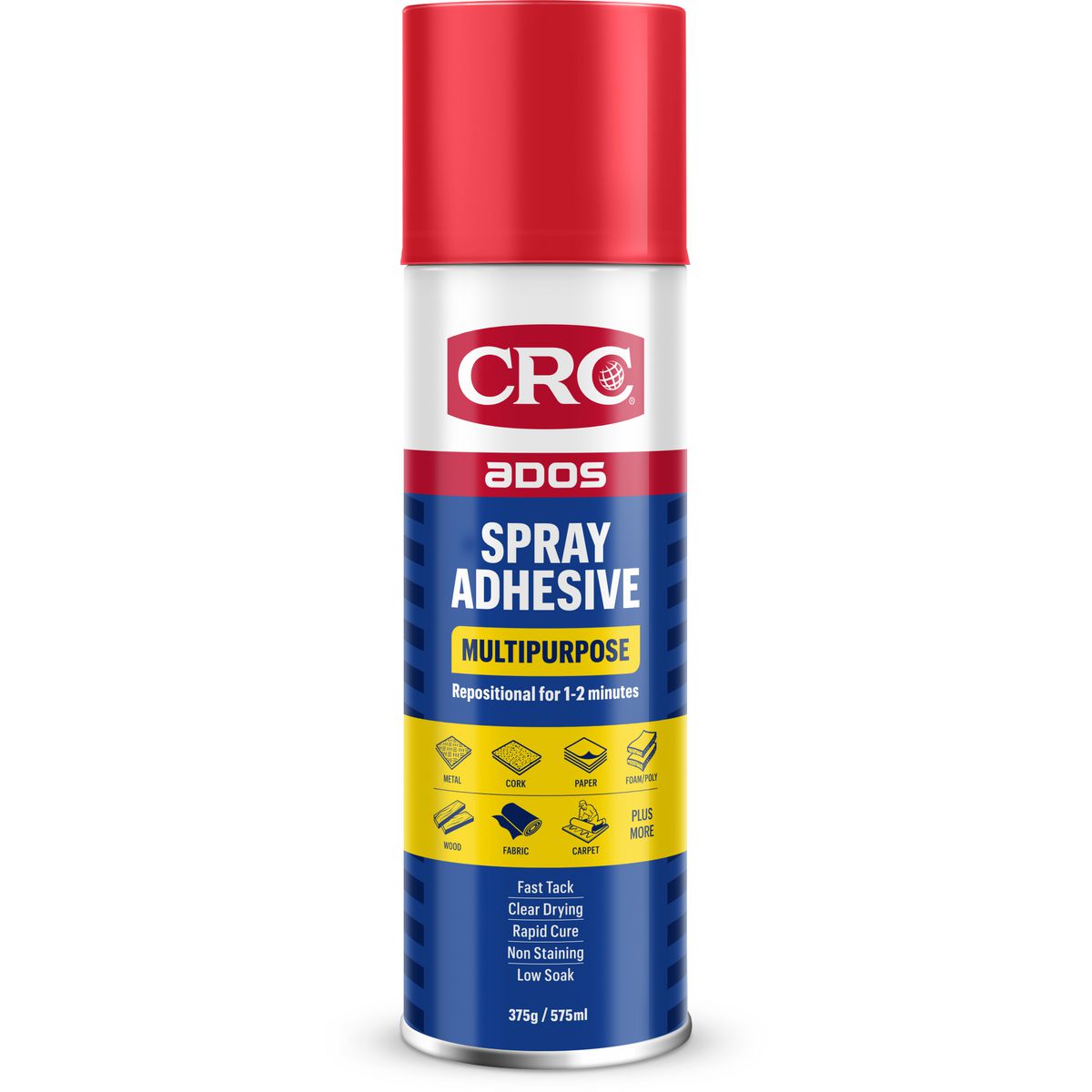 CRC ADOS Multi-Purpose Adhesive Aerosol Spray 210ml