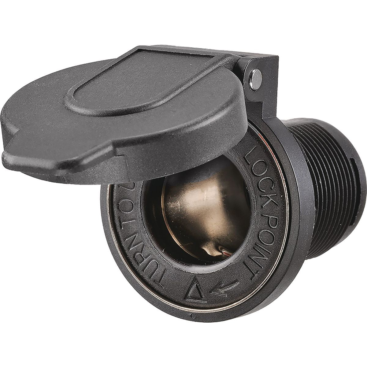 Narva HD Accessory Socket 12-24V with Magnetic Dust Cover 81109BL