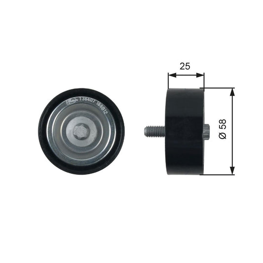 Gates Engine Idler Pulley 36407