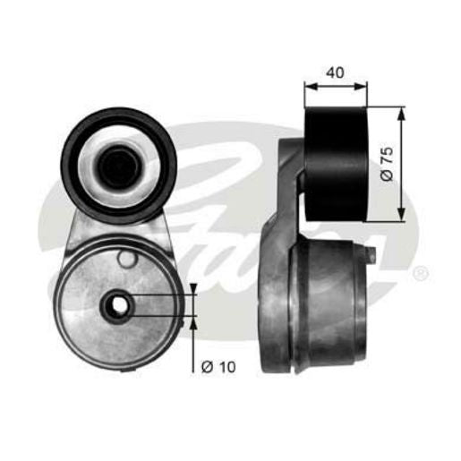 Gates Drivealign Tensioner Unit 38540