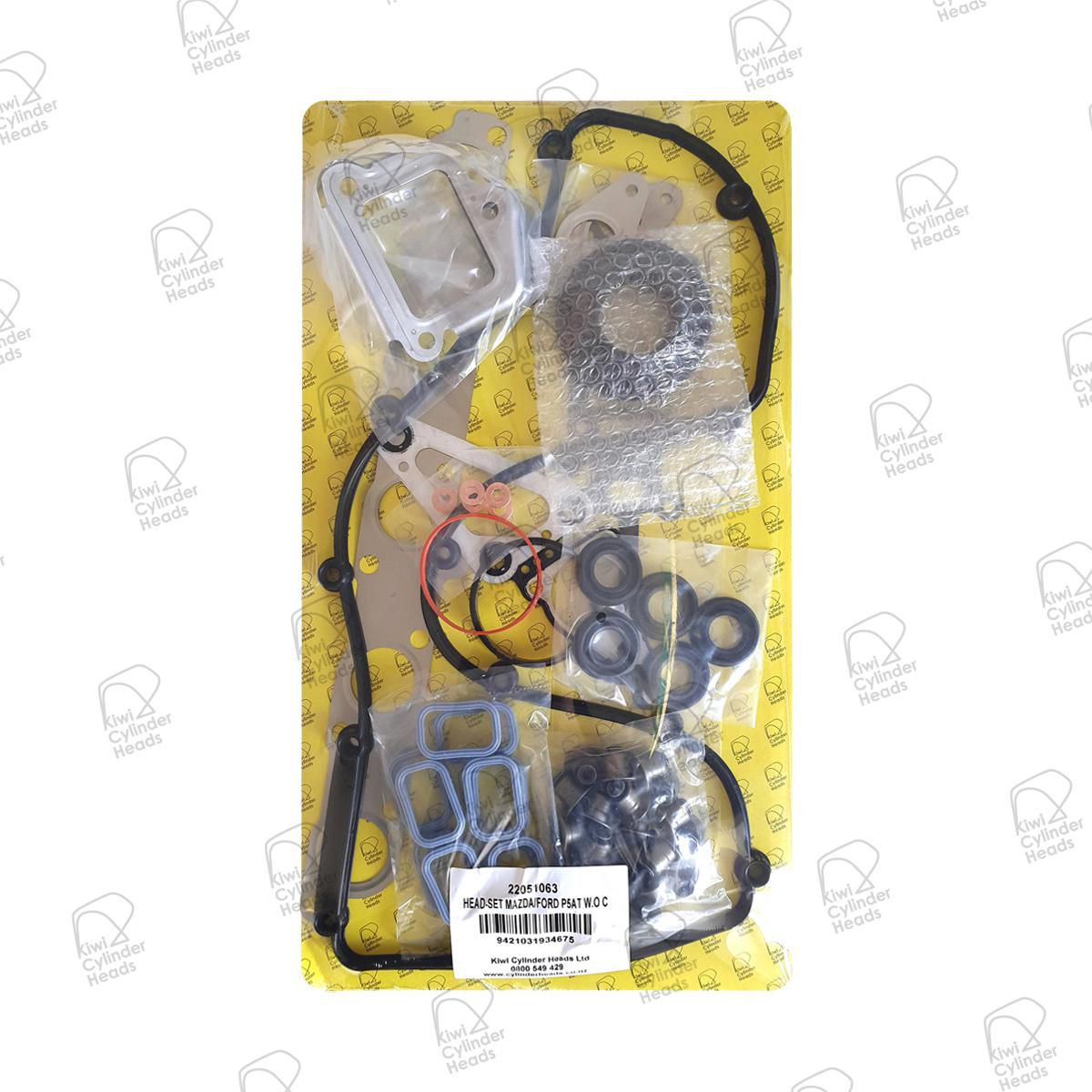 Kiwi Head Set - Mazda P5At. 36.5Mm Inj Seals 22051063