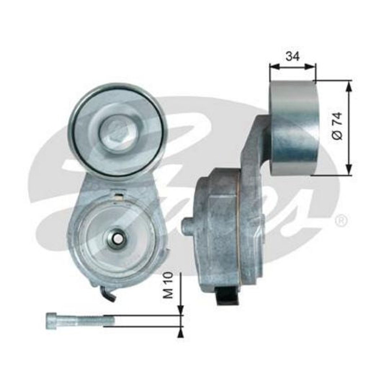 Gates HD Tensioner 38725