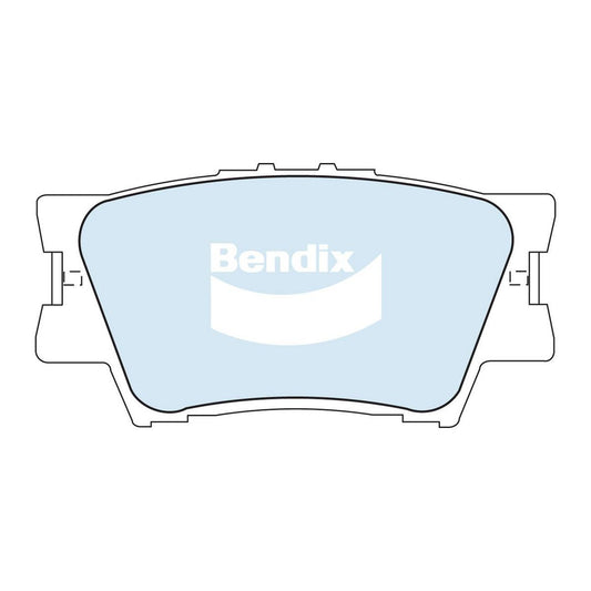 Bendix 4x4 Brake Pad Set Rear DB1832 -4WD