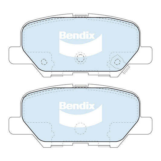 Bendix 4x4 Brake Pad Set Rear DB2294 -4WD
