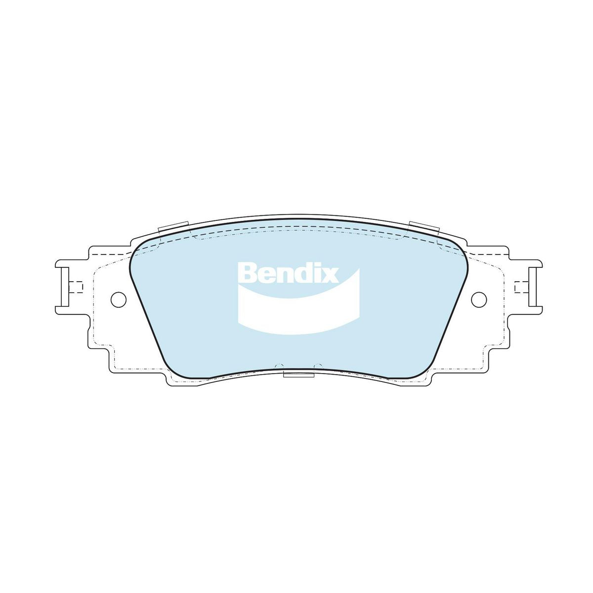 Bendix General CT Brake Pad Set DB2469 GCT