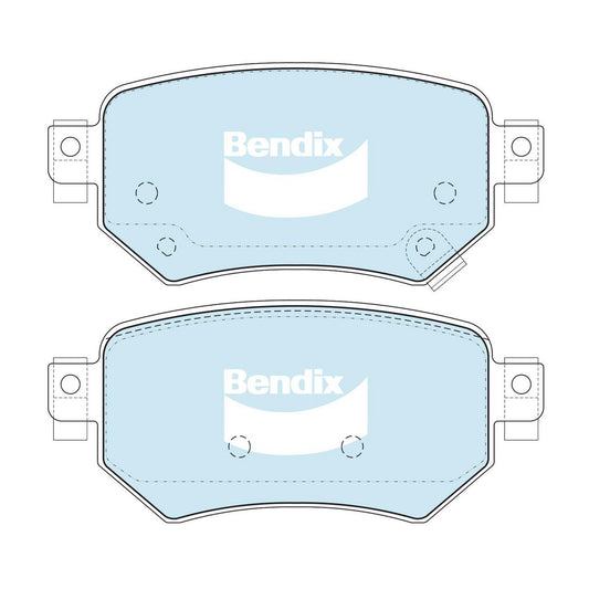 Bendix General CT Brake Pad Set DB2425 GCT