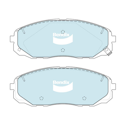 Bendix Heavy Duty Brake Pad Set DB2454 HD