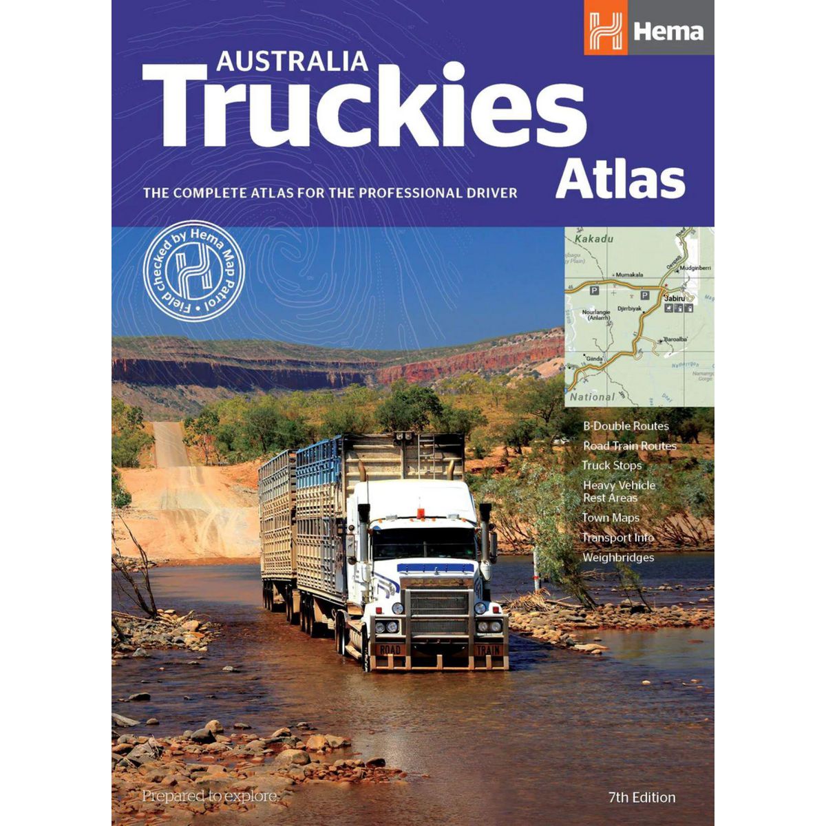 HEMA Australian Truckies Atlas Book