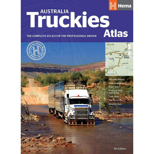 HEMA Australian Truckies Atlas Book