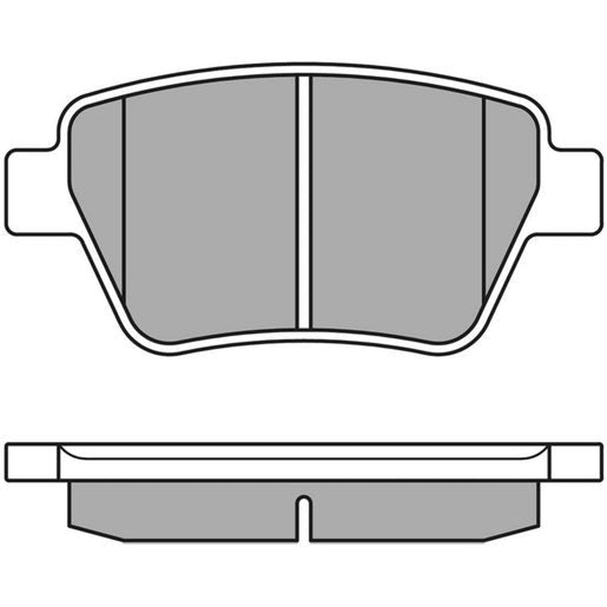 MEYLE PD Brake Pad Set Rear 025 245 6317/PD
