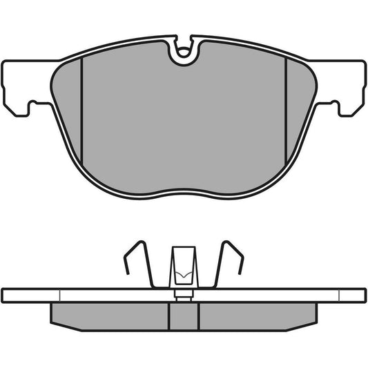 MEYLE Original Brake Pad Set Front 025 241 7019