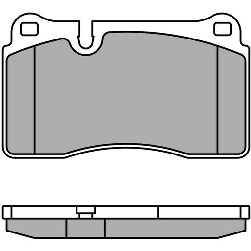 MEYLE PD Brake Pad Set Front 025 240 9817/PD