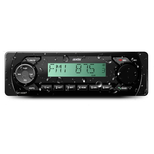 Axis Marine Bluetooth AM/FM Mechless Headunit AT1900BT