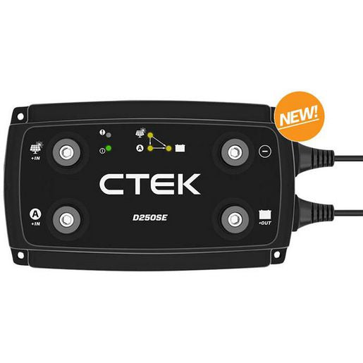 CTEK Dual Input DC to DC Smart Battery Charger D250SE 12V 20A 40-315