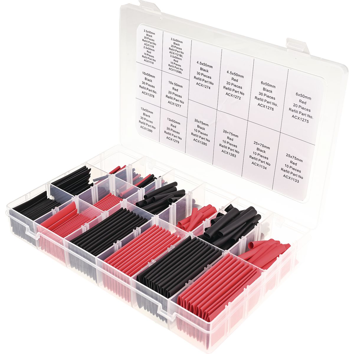 OEX Heat Shrink Assortment 300 Pack ACX1097