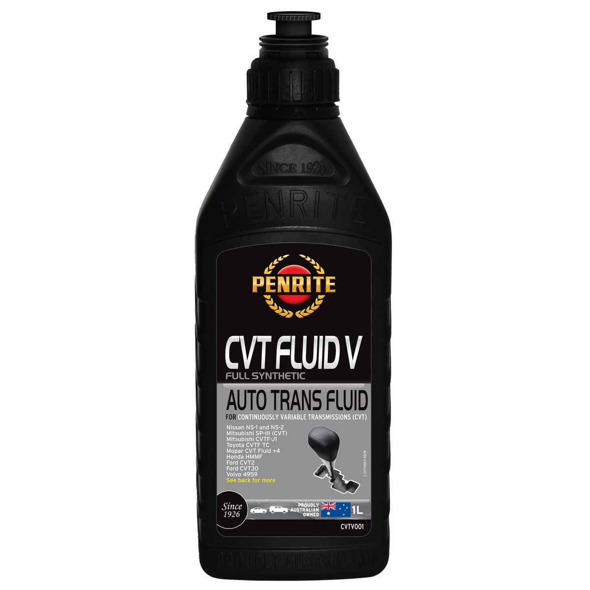 Penrite CVT Fluid V Full-Syn Automatic Transmission Fluid 1L CVTV001