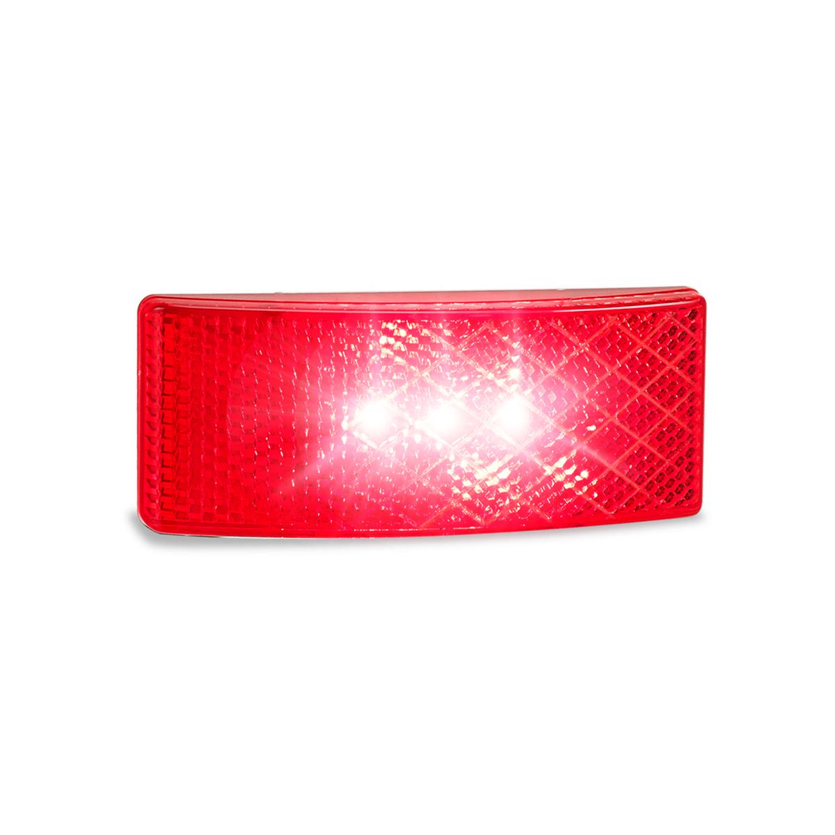 LED Autolamps Side Marker Red With Reflector EU38RMHD