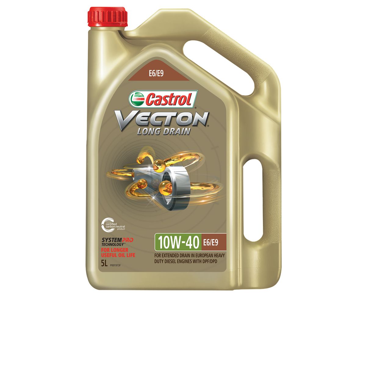 Castrol VECTON 10W-40 E6/E9 Long Drain Engine Oil 4L 3415495